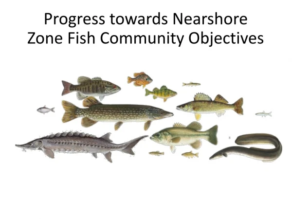 Progress towards Nearshore Zone Fish Community Objectives