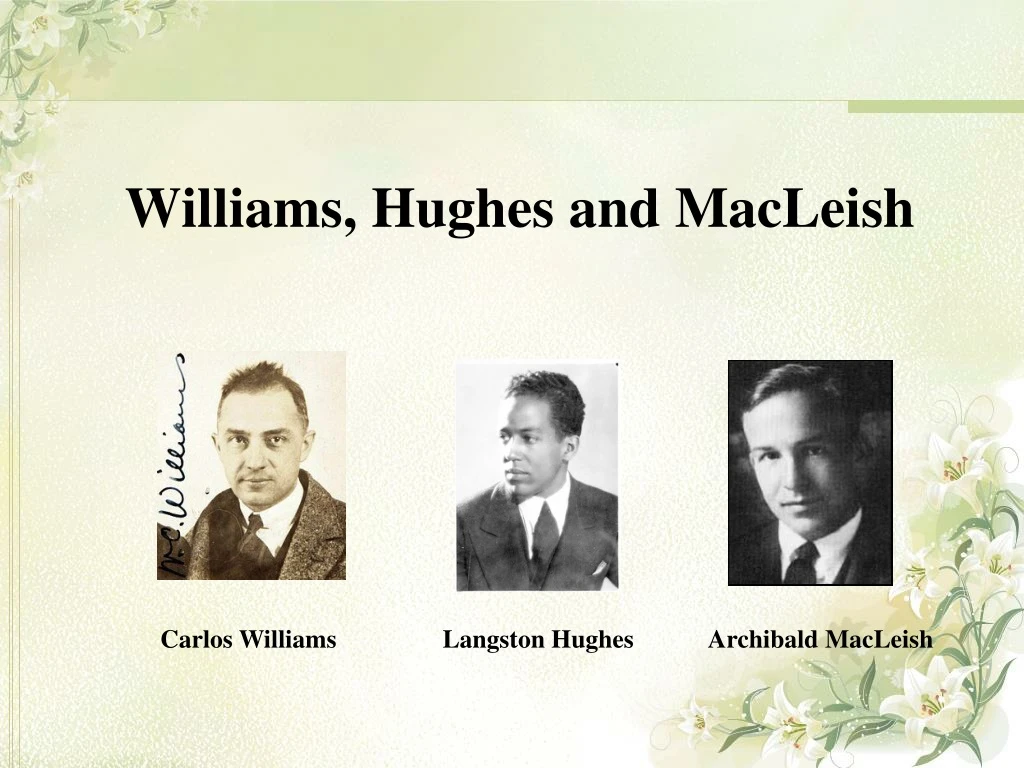 williams hughes and macleish