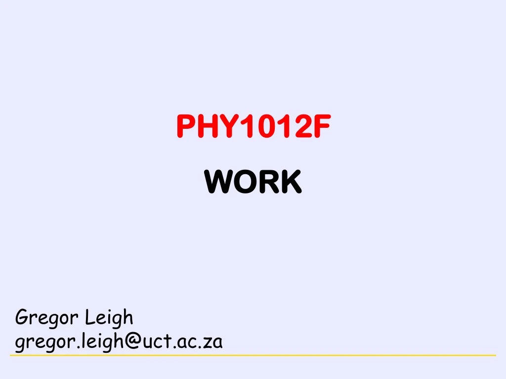 phy1012f work