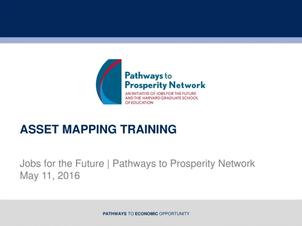 Jobs for the Future | Pathways to Prosperity Network May 11, 2016