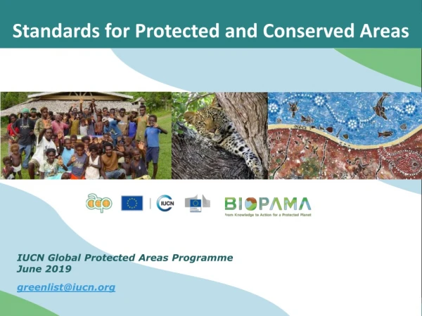 Standards for Protected and Conserved Areas
