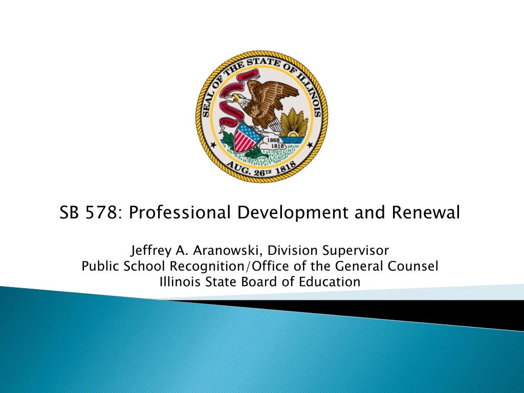 sb 578 professional development and renewal