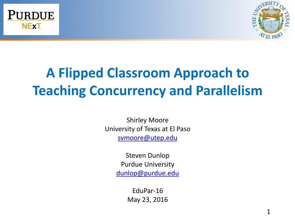 a flipped classroom approach to teaching