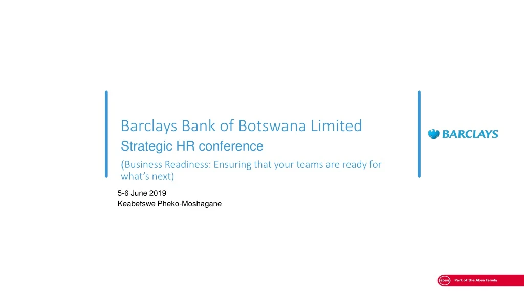 barclays bank of botswana limited