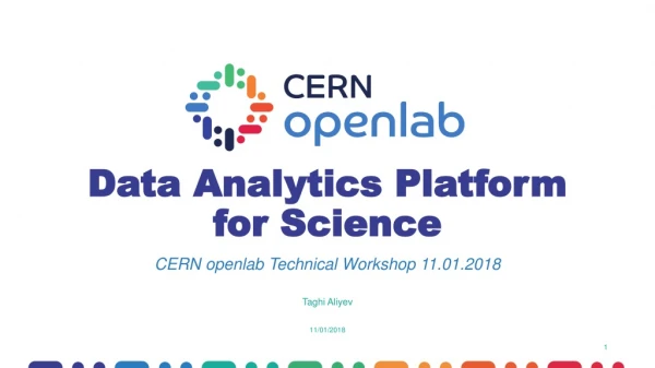 Data Analytics Platform for Science