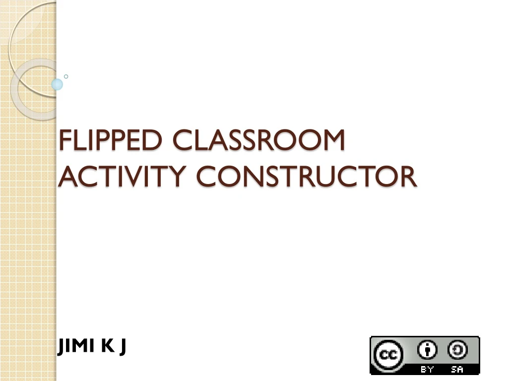 flipped classroom activity constructor