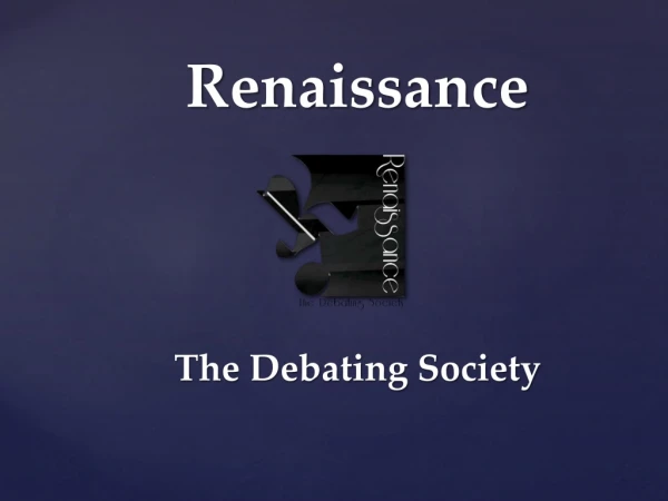 Renaissance The Debating Society
