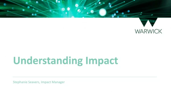 Understanding Impact