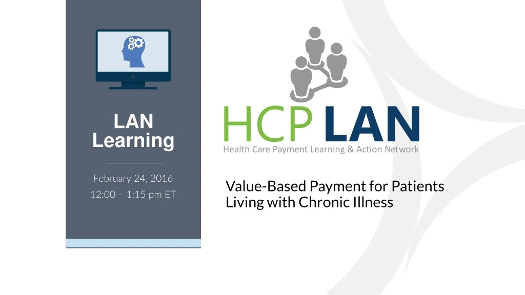 value based payment for patients living with