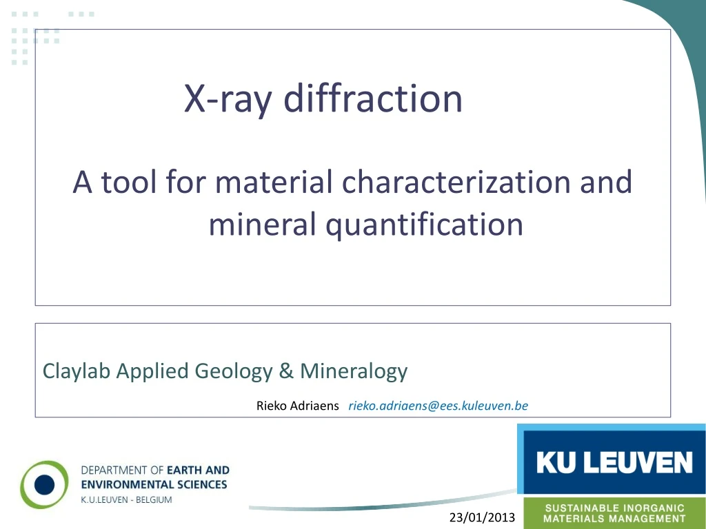 claylab applied geology mineralogy