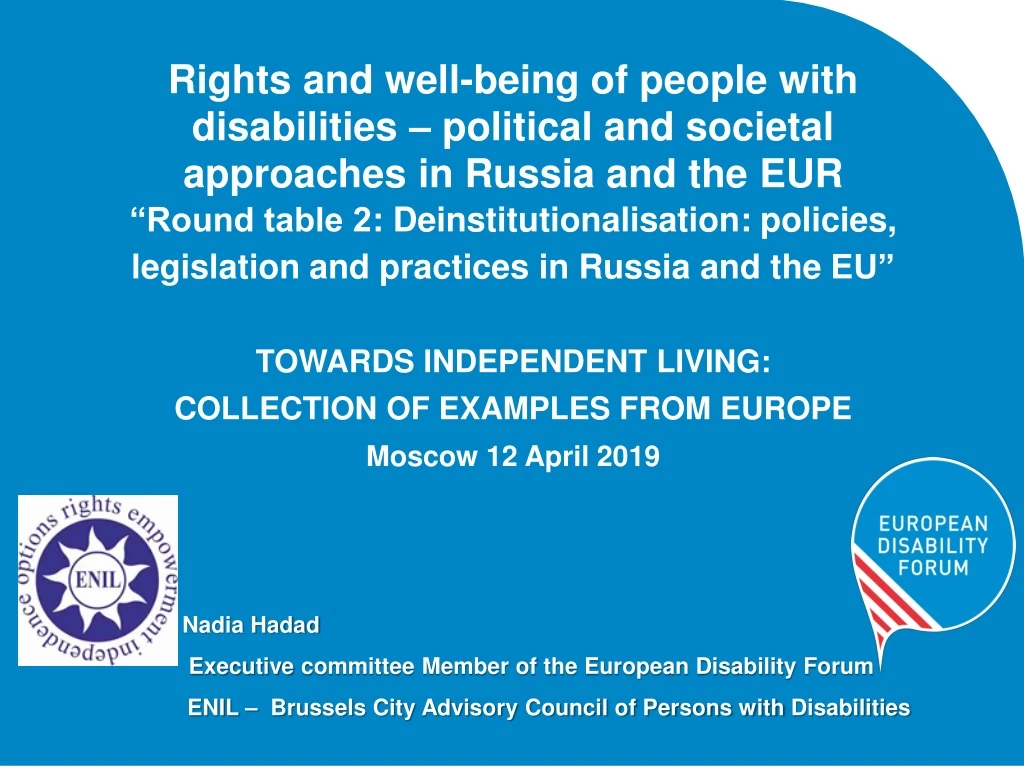 rights and well being of people with disabilities