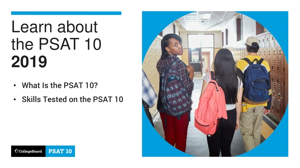 learn about the psat 10 2019