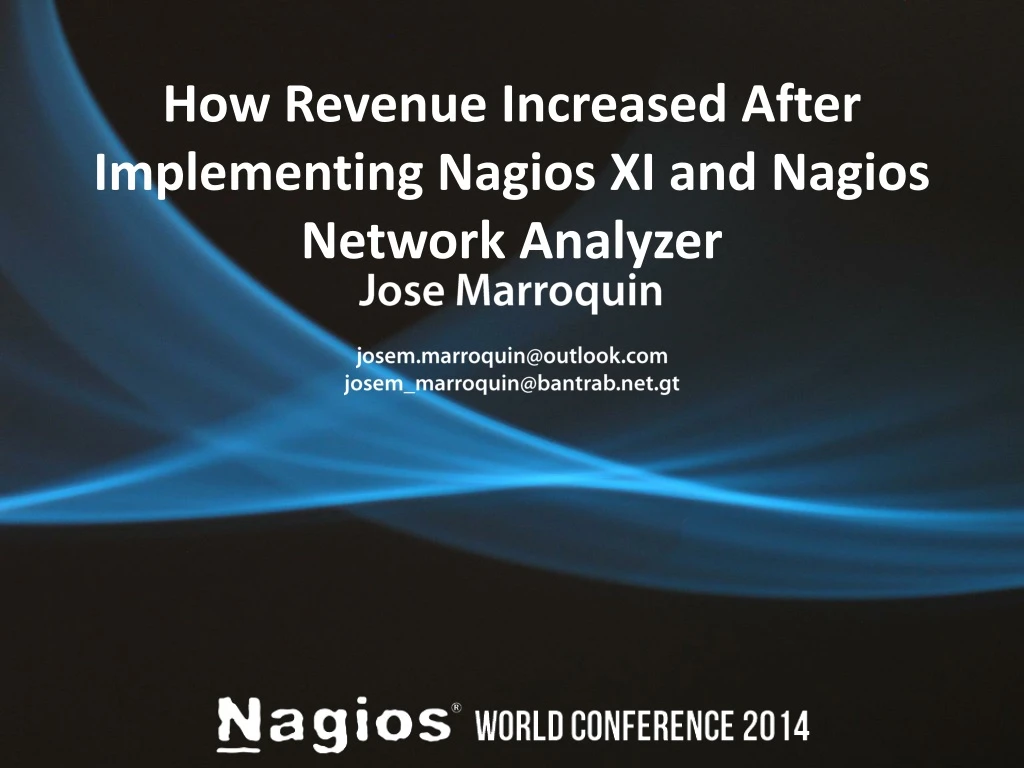 how revenue increased after implementing nagios xi and nagios network analyzer