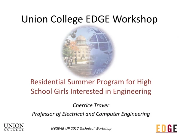 Union College EDGE Workshop