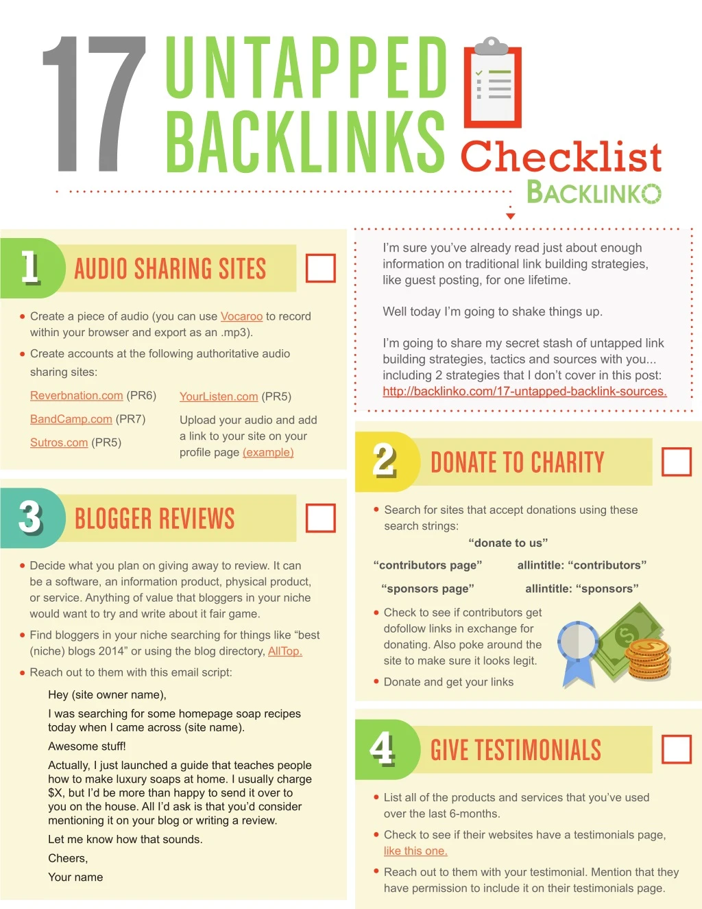 untapped backlinks checklist 17