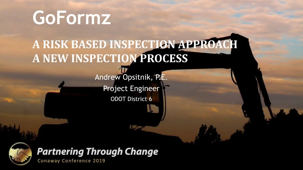 goformz a risk based inspection approach a new inspection process