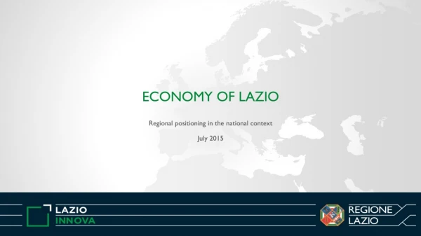 Economy of LAZIO