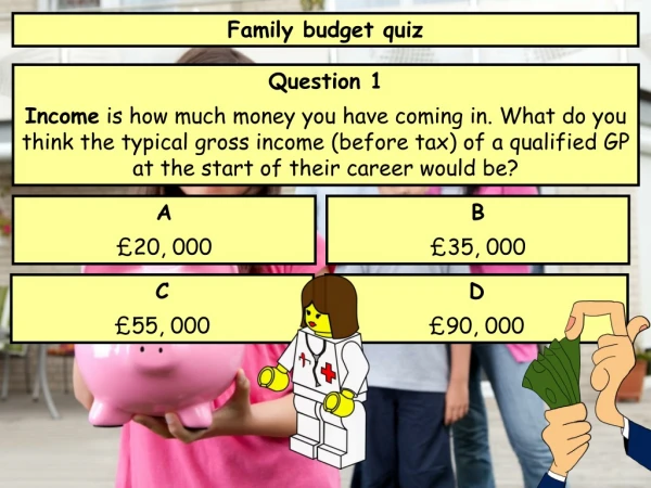 Family budget quiz