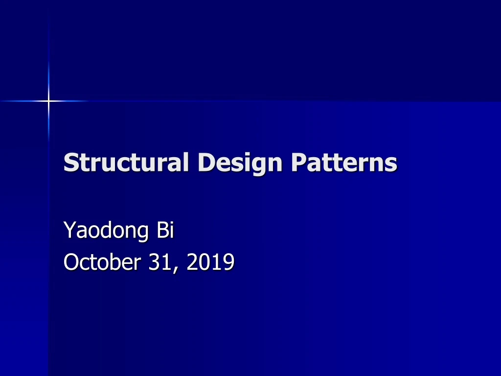 structural design patterns