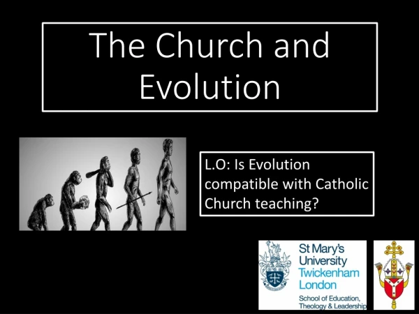 The Church and Evolution