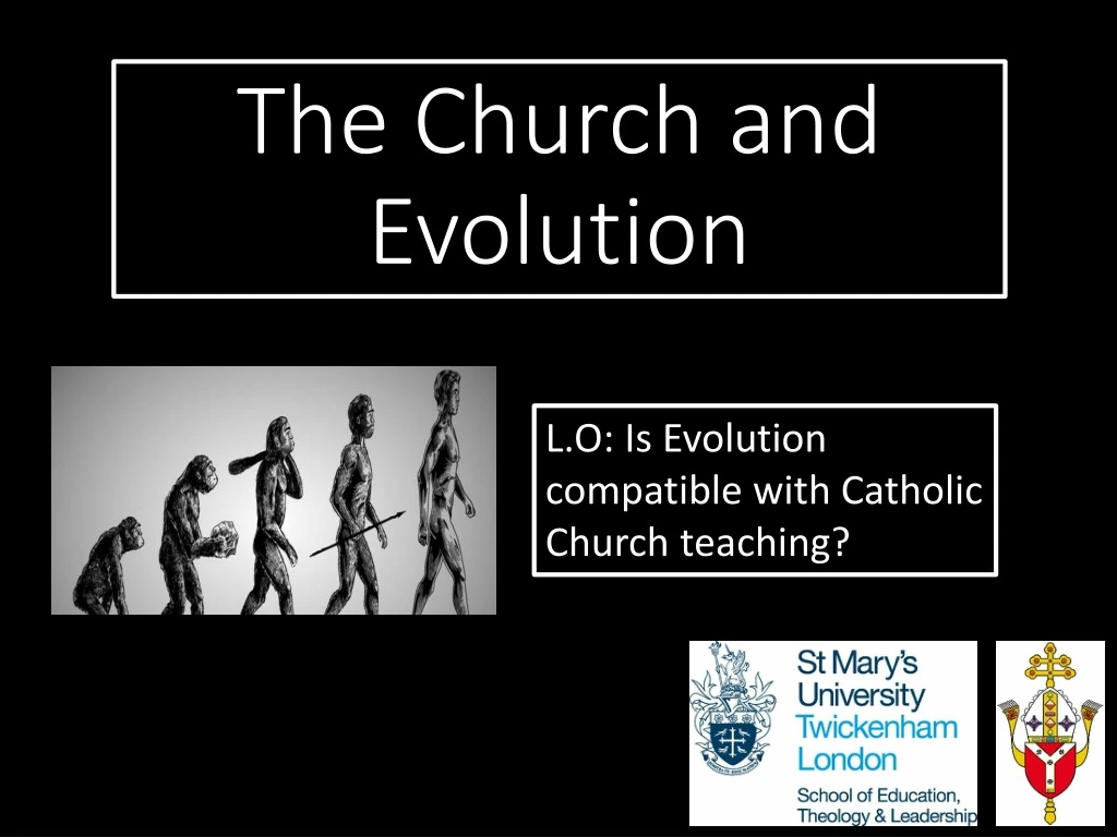 the church and evolution