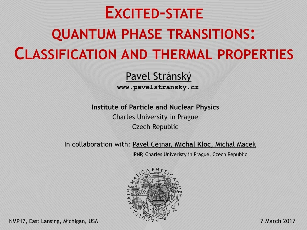 excited state quantum phase transitions