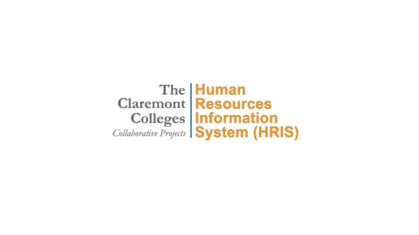 What is the Human Resource Information System project? (HRIS)