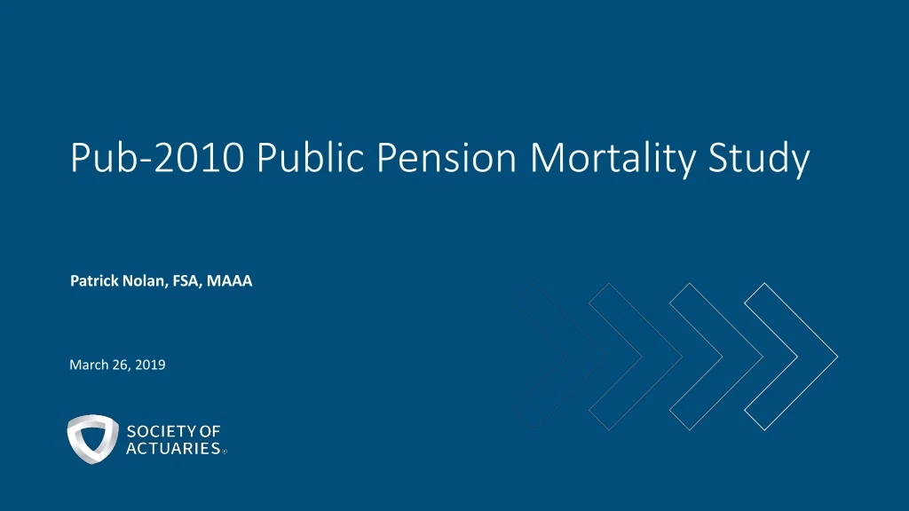 pub 2010 public pension mortality study