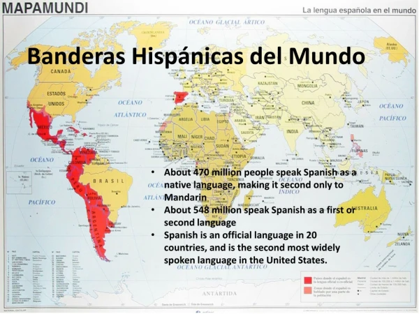 Banderas Hispánicas del Mundo