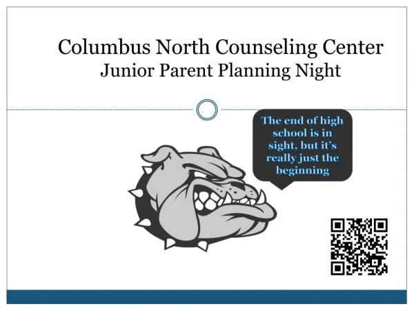 Columbus North Counseling Center Junior Parent Planning Night