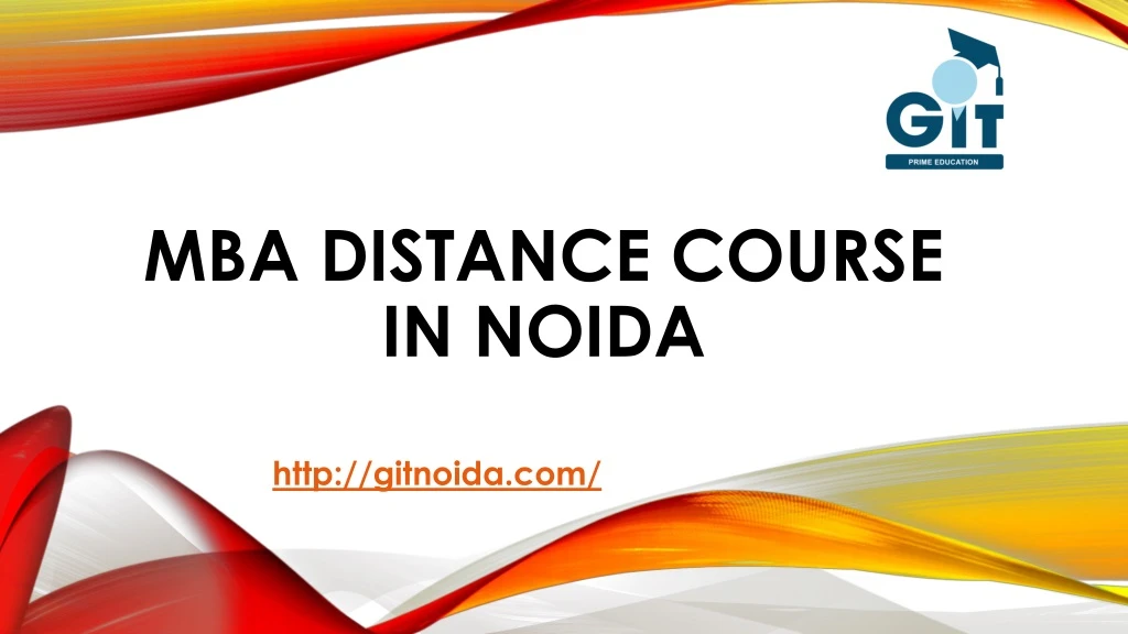 mba distance course in noida