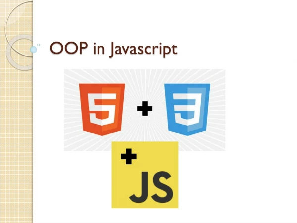 OOP in Javascript