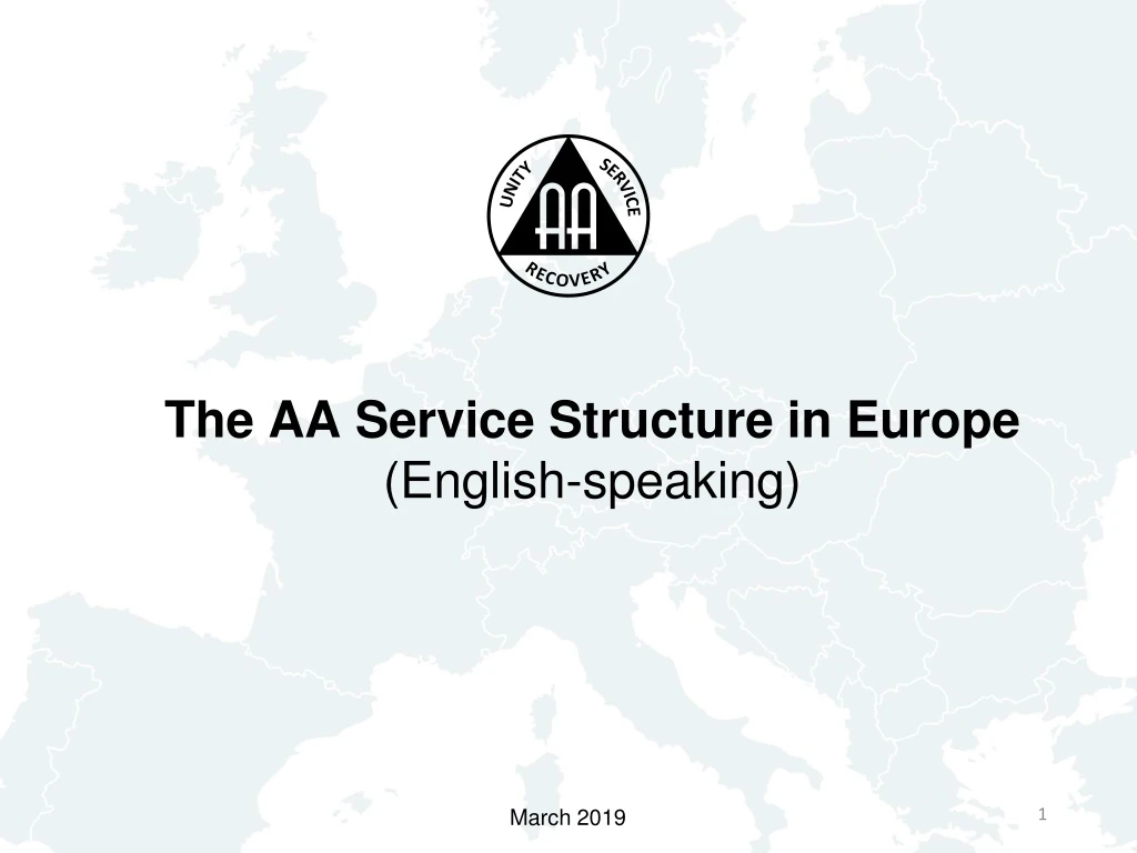 the aa service structure in europe english