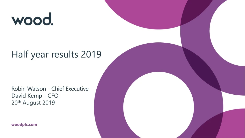 half year results 2019