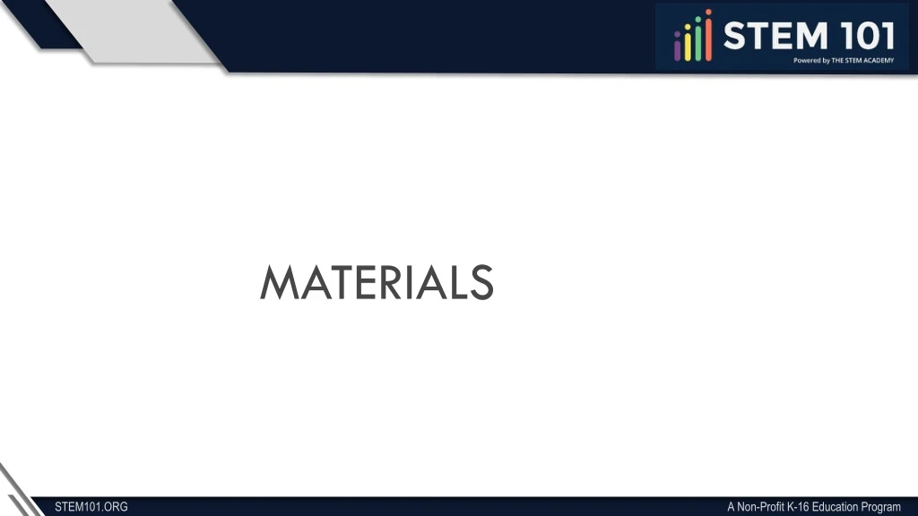 materials