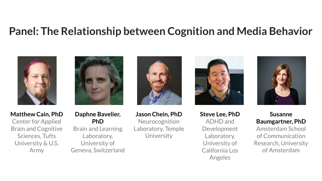 panel the relationship between cognition