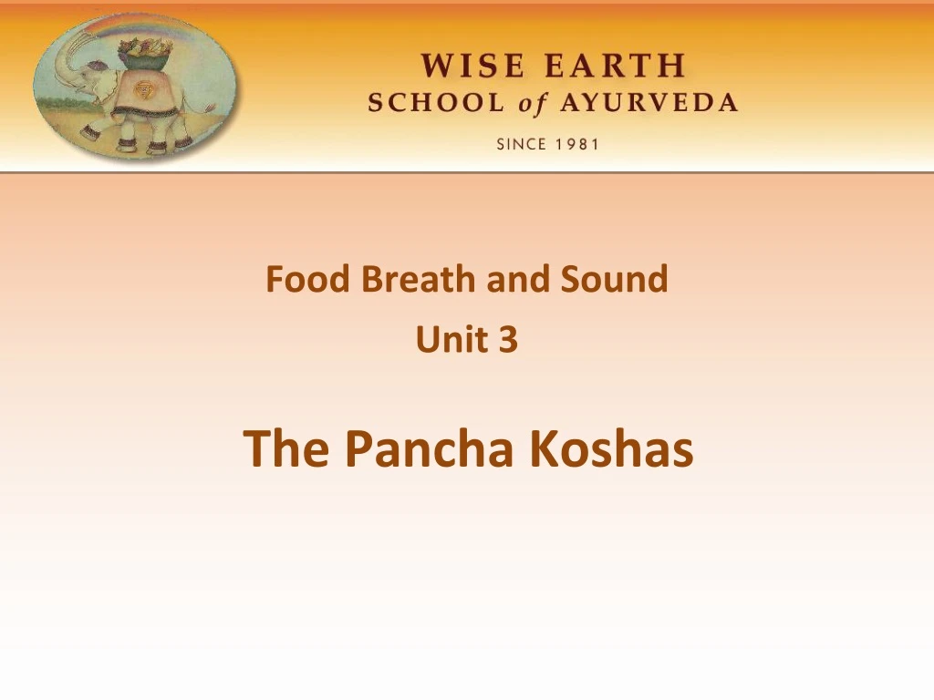 the pancha koshas