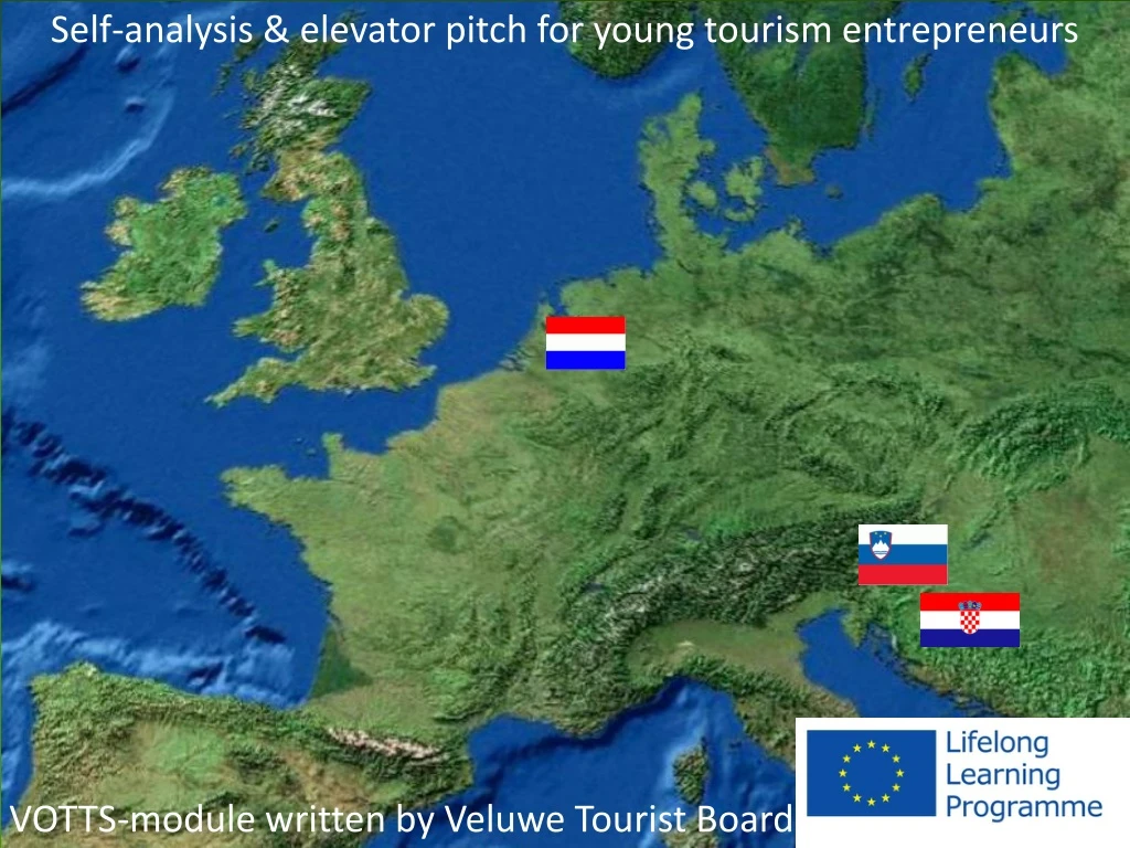 self analysis elevator pitch for young tourism