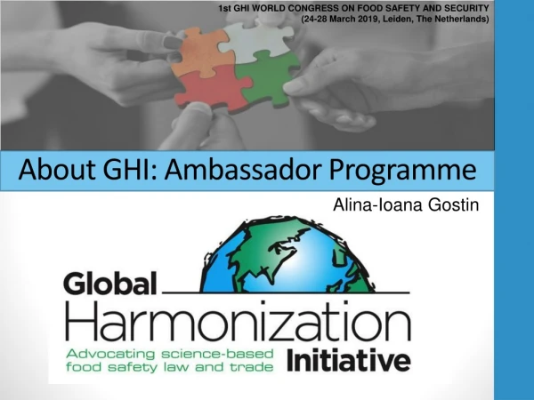About GHI: Ambassador Programme