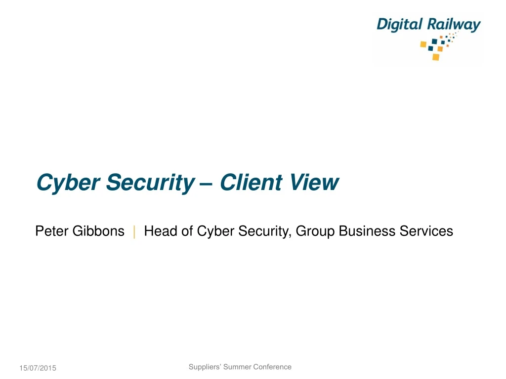 cyber security client view peter gibbons