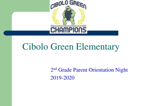 Cibolo Green Elementary