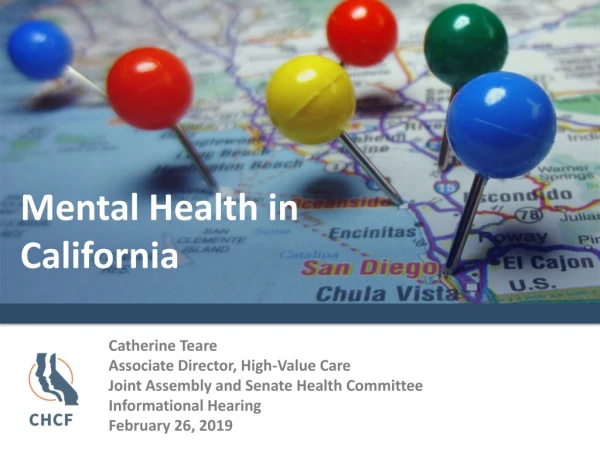 Mental Health in California