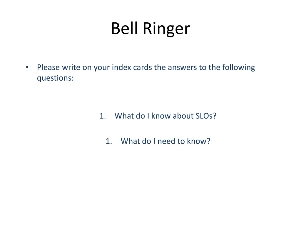 bell ringer