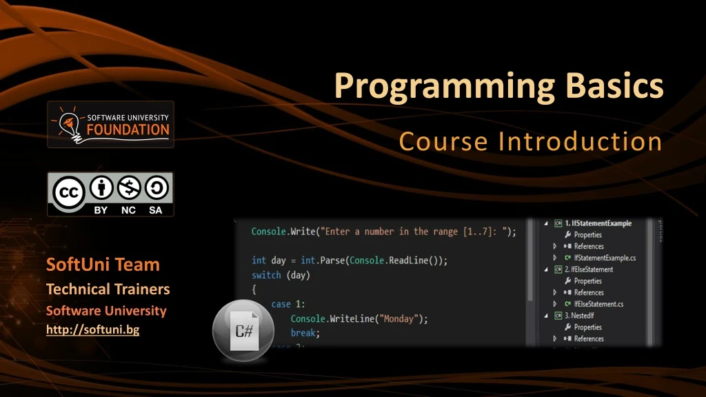 programming basics