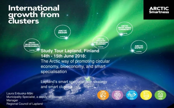 Study Tour Lapland, Finland 14th - 15th June 2018: