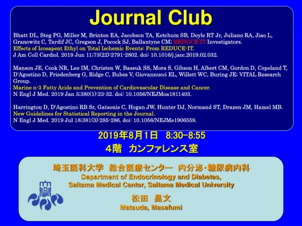 Journal Club