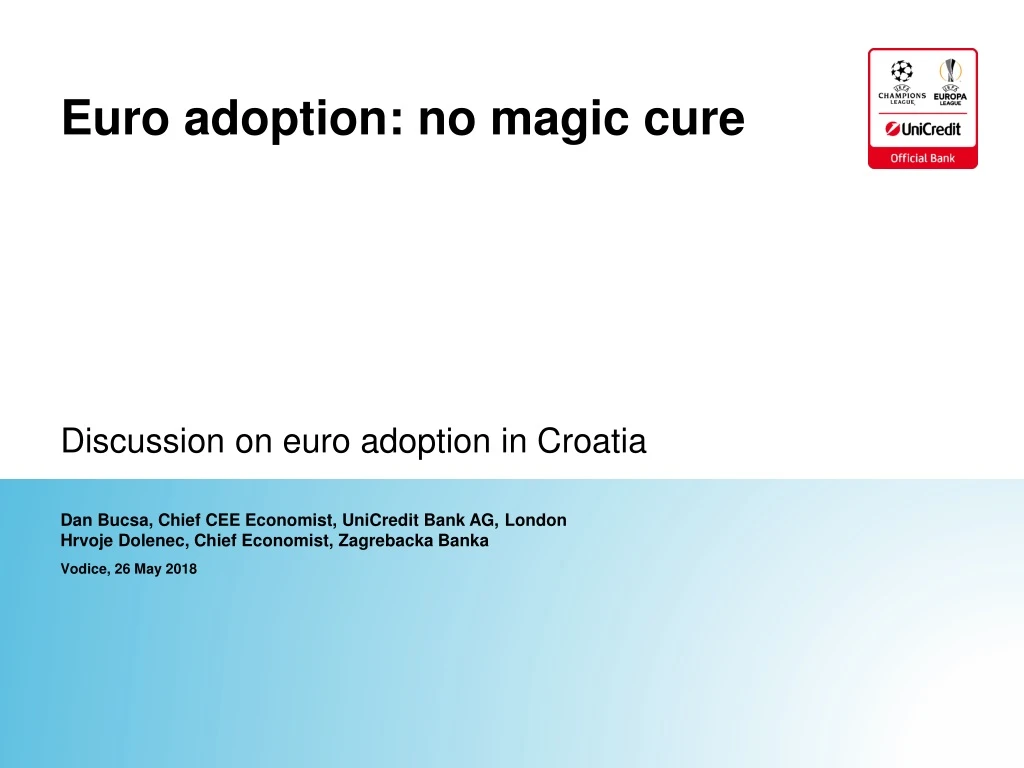 euro adoption no magic cure