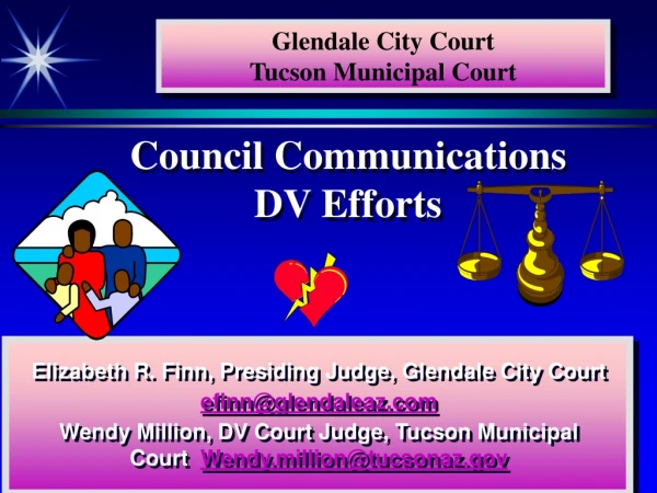 Council Communications DV Efforts