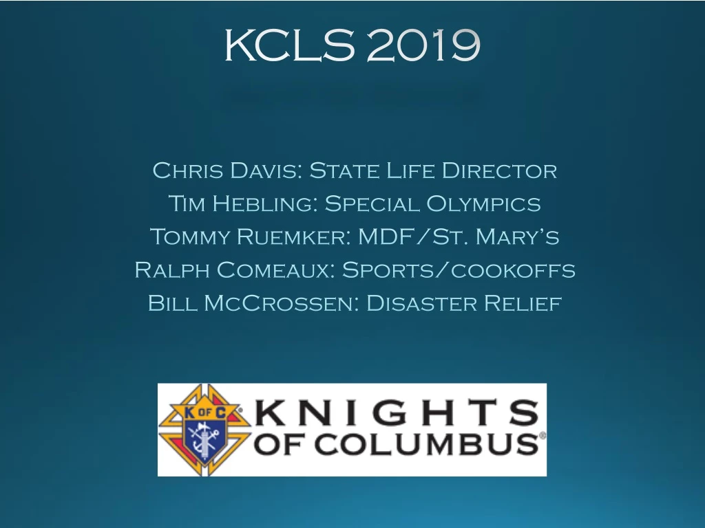 kcls 2019