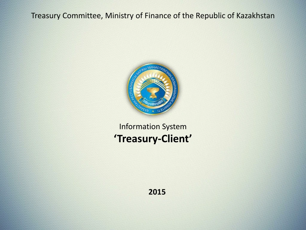 treasury committee ministry of finance